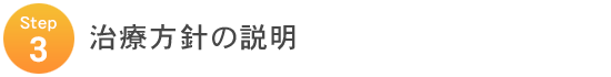 治療方針の説明